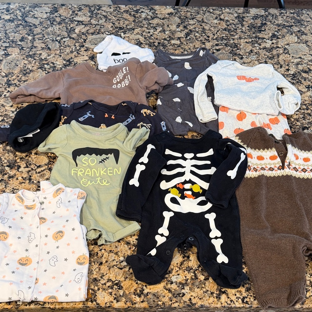 Halloween & Thanksgiving Newborn/0-3m
